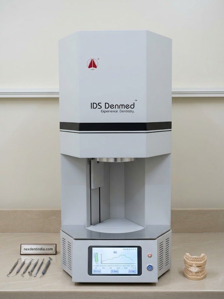 The sintering furnace used to bring milled zirconia to full strength
